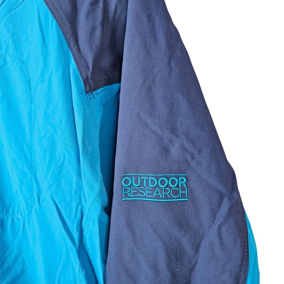 Outdoor Research L Blue/Navy Technical Lightweight Shell Jacket - Picture 6 of 6